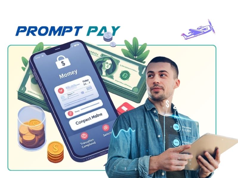 Rút tiền thắng về PromptPay