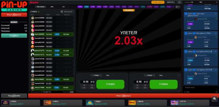 Reasons to play crash slot Aviator at PinUp online casino