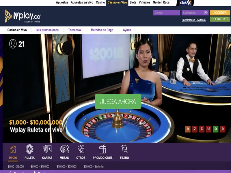 المراهنة على فتحة تحطم طائرة أفياتور لدى شركة Wplay للمراهنات