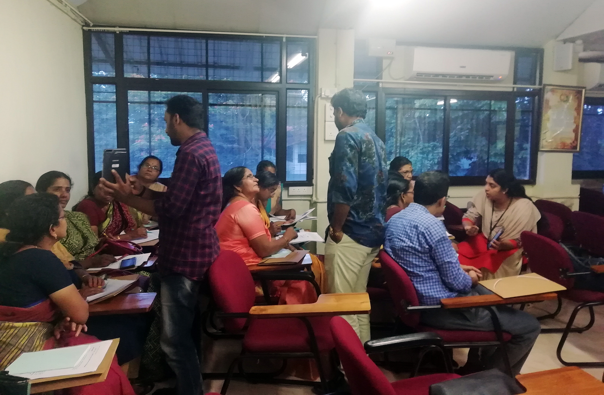 Pension survey training