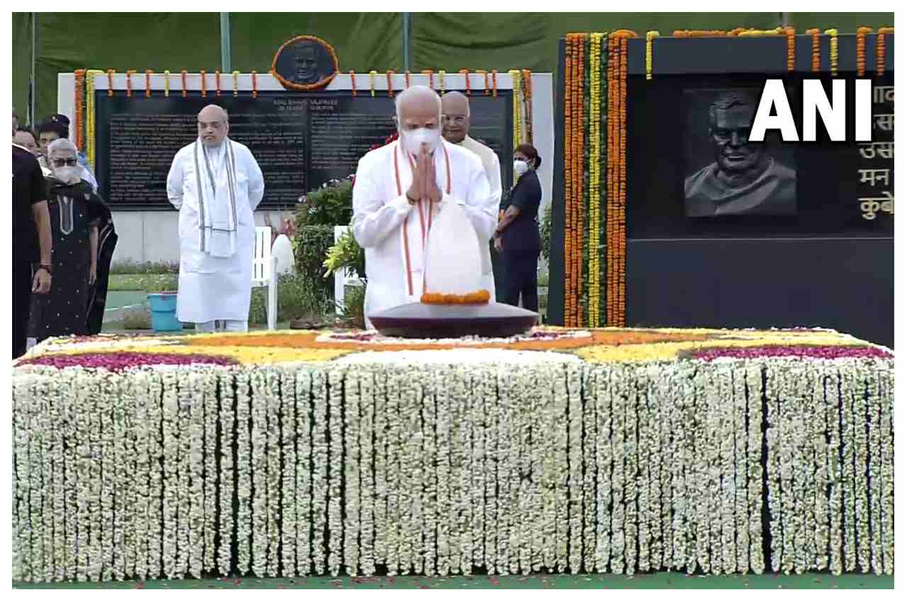 Atal Bihari Vajpayee Death Anniversary, PM Modi, President Droupadi Murmu, Vice President Jagdeep Dhankhar, Atal Bihari Vajpayee, Bharat Ratna, Sadaiva Atal, Lok Sabha, Droupadi Murmu, Narendra Modi, Amit Shah, JP Nadda, BJP, Ram Nath Kovind, Rajnath Singh