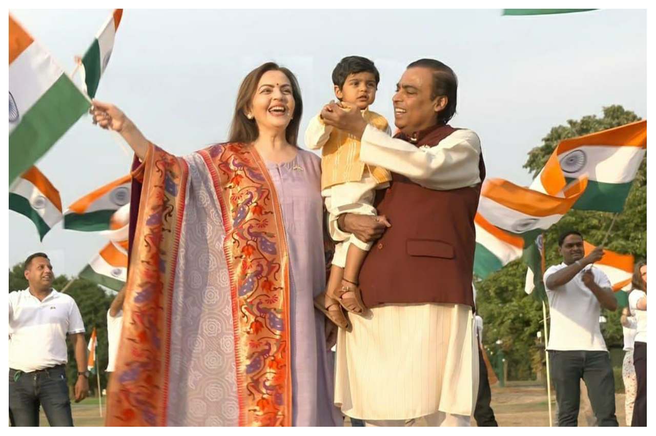 India, Independence Day 2022, Mukesh Ambani, Nita Ambani, Prithvi, Ambani, Azadi Ka Amrit Mahotsav, Har Ghar Tiranga