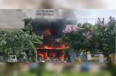 Massive fire in New Life Hospital