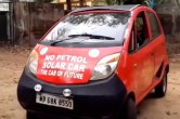 Tata Nano Solar Car