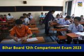 Bihar Board Class 12 Compartment Exam 2023