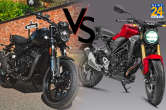 Triumph Bajaj 350 VS Honda CB300R
