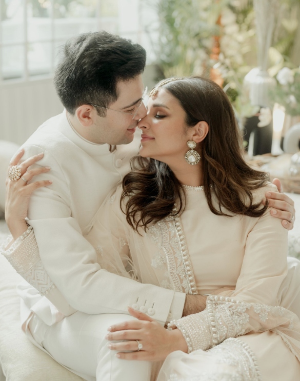 Parineeti Chopra and Raghav Chadha 