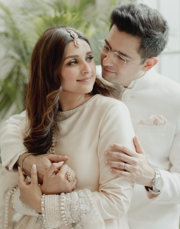 Parineeti Chopra and Raghav Chadha 