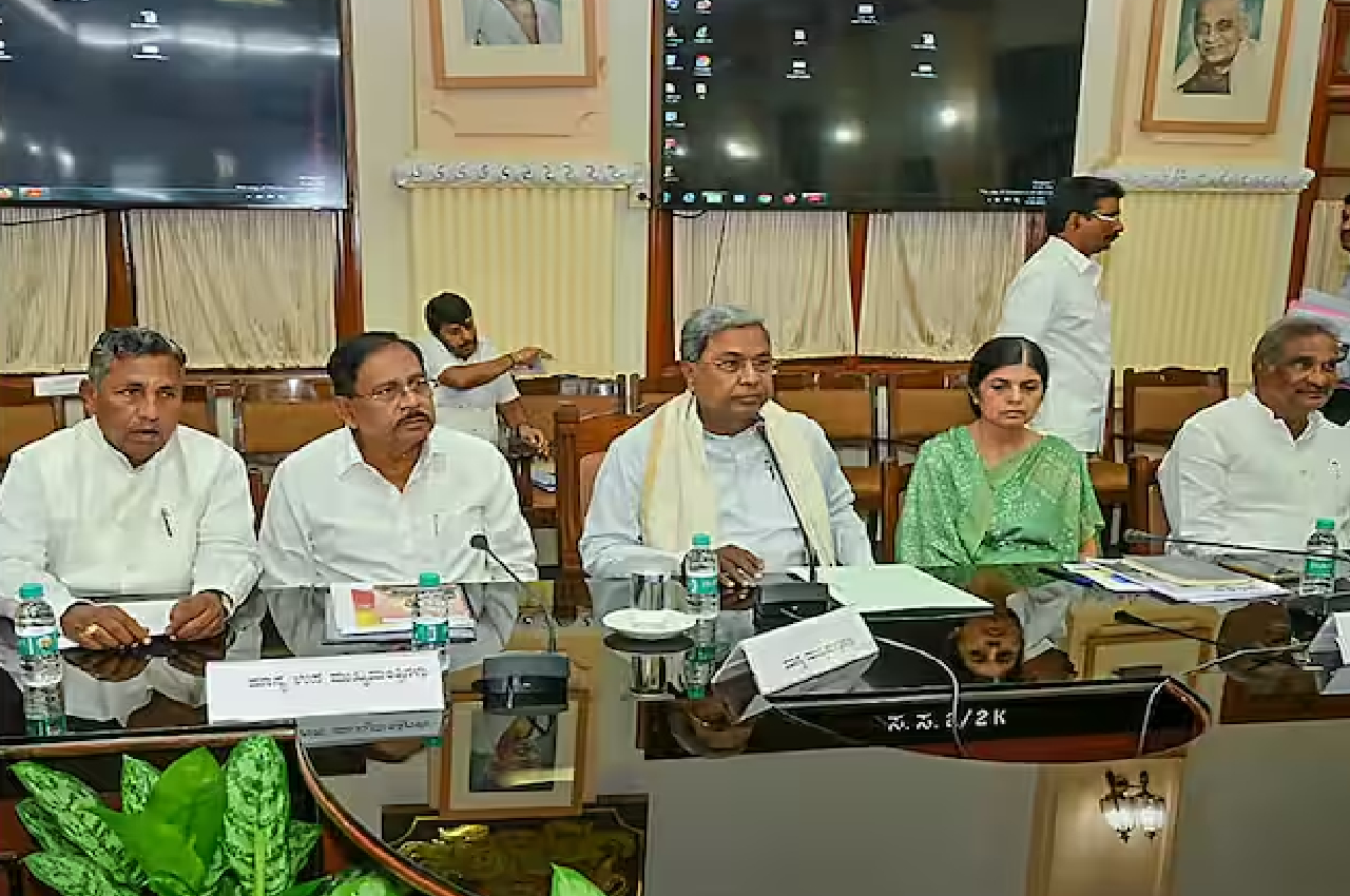 Karnataka cabinet meeting