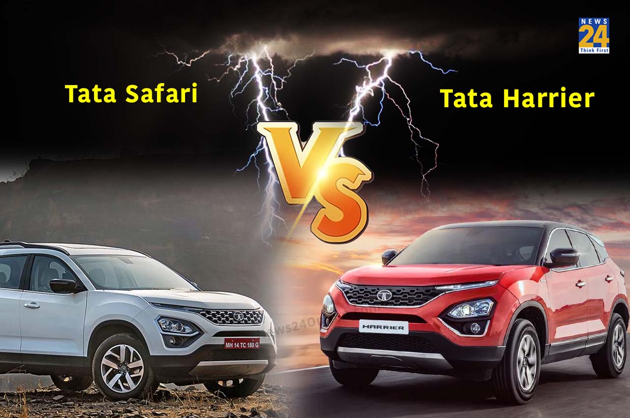 Tata Safari vs Tata Harrier