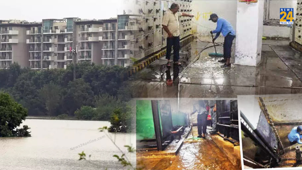 Water Logging In Commonwealth Village plats