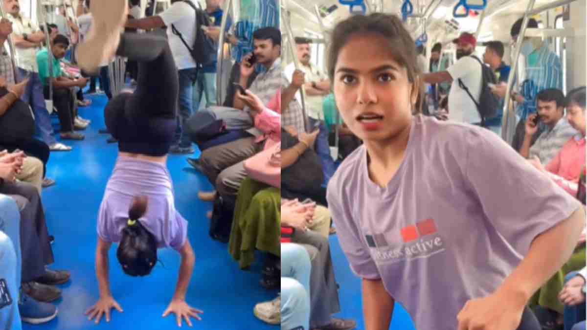 Gymnast in Metro