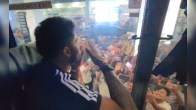 Surya Kumar Yadav gives flying kisses to fans. (Photo Credit: X/BCCI)