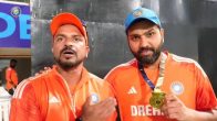 T Dilip, India's fielding coach with Rohit Sharma (pic credit: BCCI)