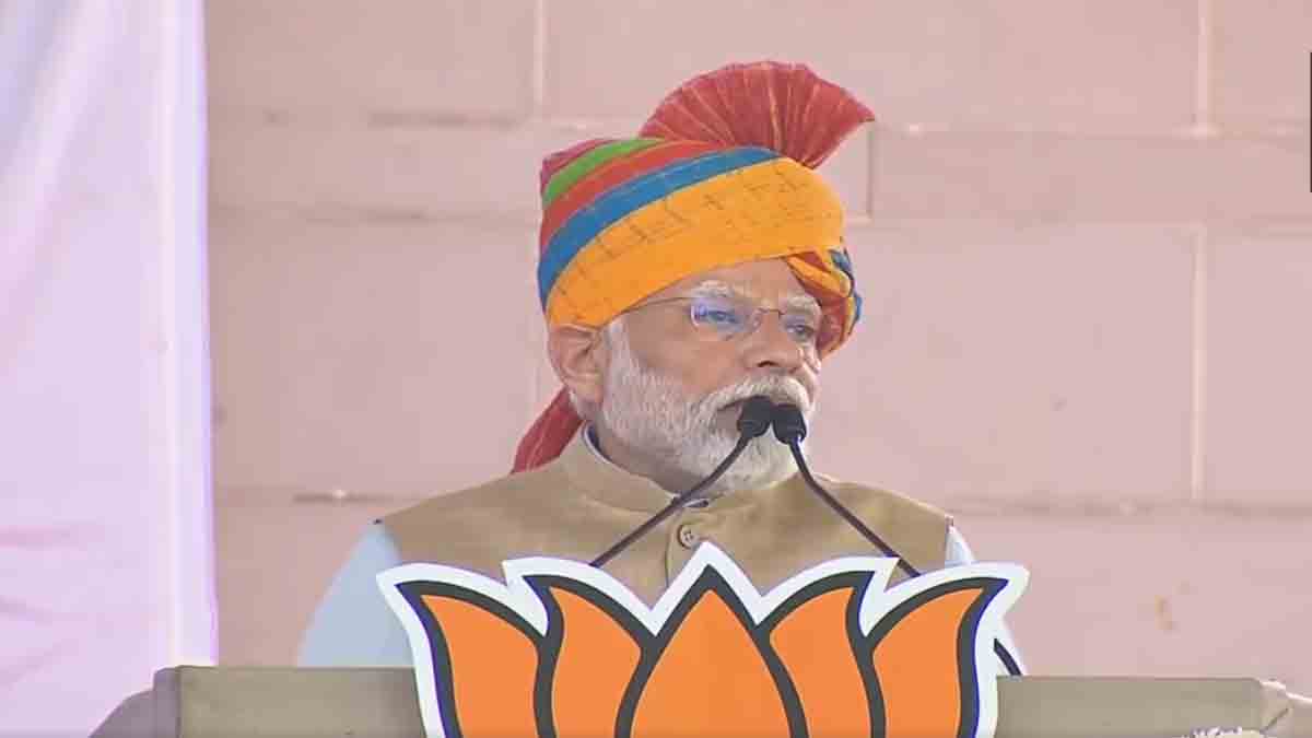 PM Modi At Rajasthan