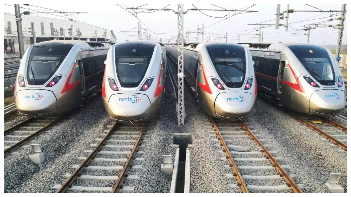 Delhi-Ghaziabad-Meerut RRTS: Namo Bharat Train Trial Runs Begin On Underground Shatabdi Nagar-Modipuram Stretch