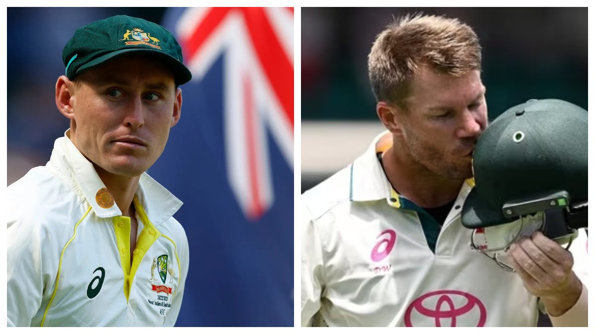 Marnus Labuschagne and David Warner