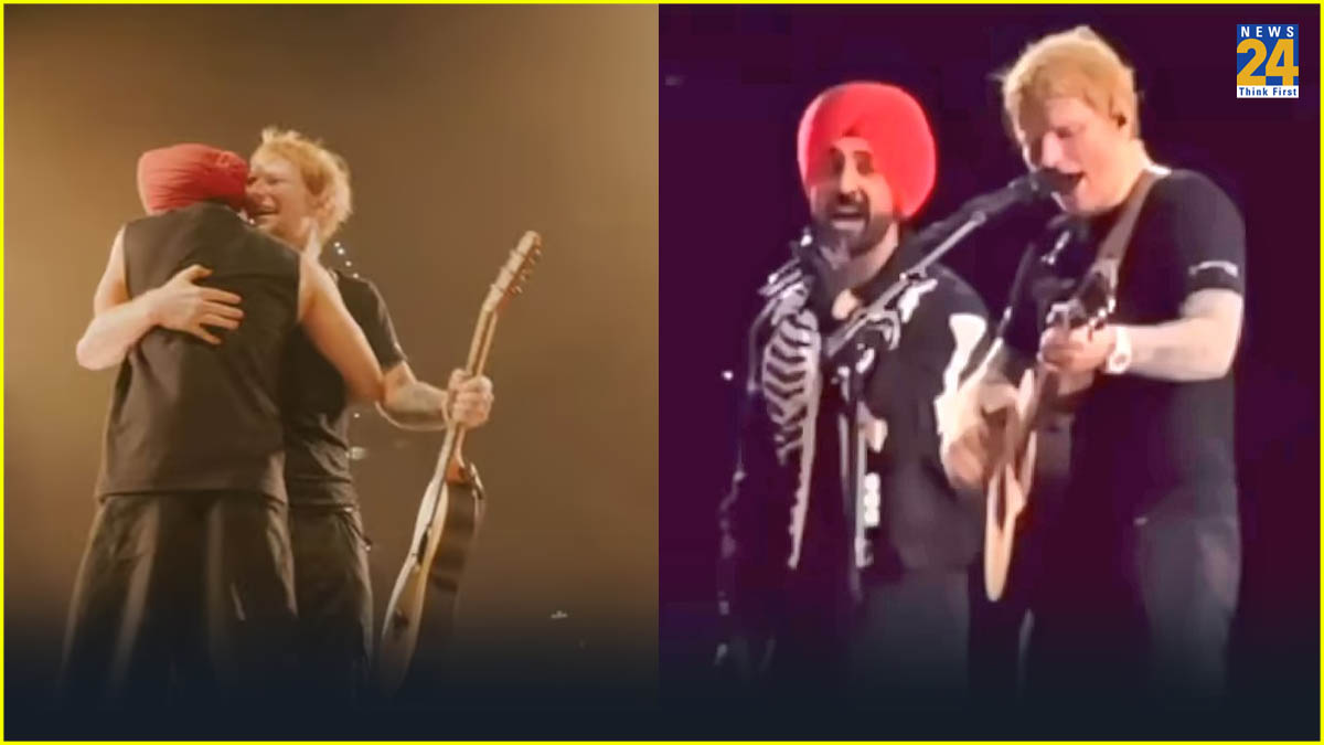 Ed Sheeran Sings With Diljit Dosanjh