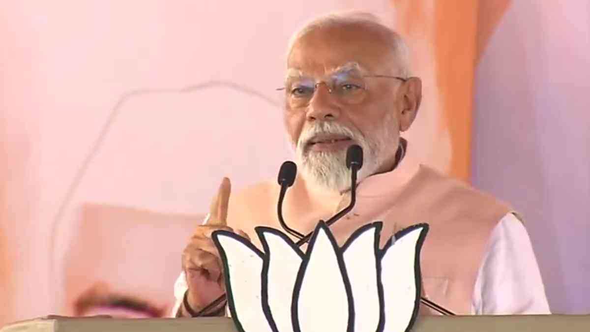 PM Modi At Meerut Rally