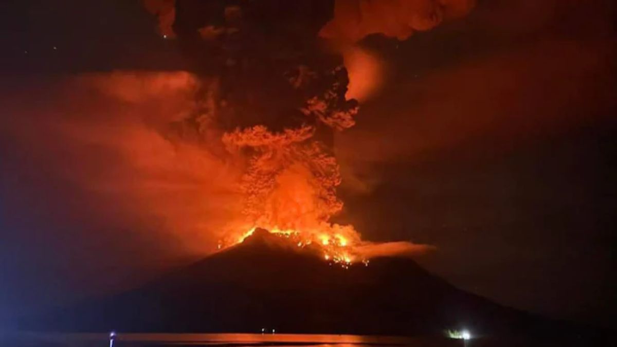 Indonesia Volcanic Eruption