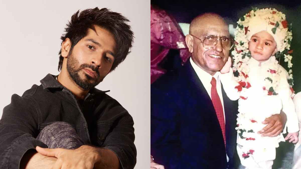 Vardhan Puri With Grand Father Amrish Puri