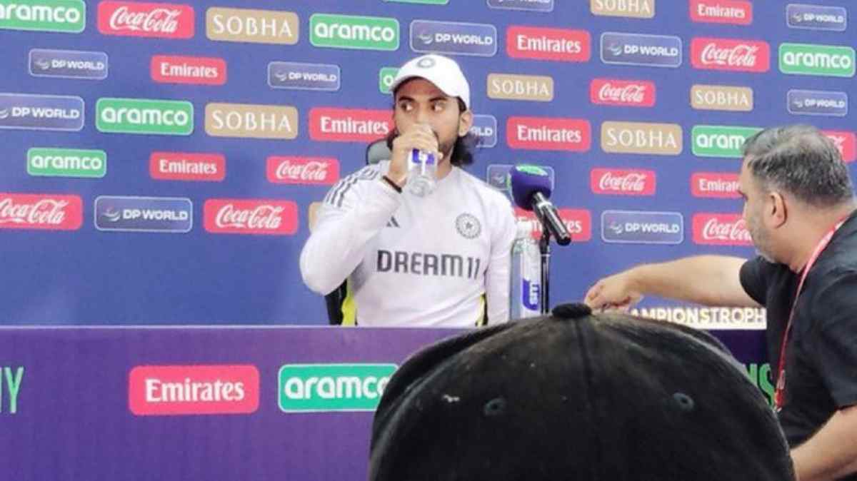 KL Rahul during press conference