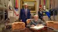 Prime Minister Narendra Modi With US President Donald Trump
