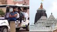The Indian cricket players visited the Shree Jagannath Temple in Puri on Saturday early morning