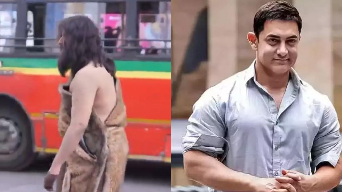 Viral Caveman Mystery Solved: Man Roaming On The mumbai streets Is Not Aamir khan!