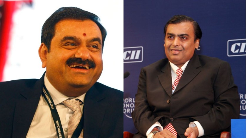 Mukesh Ambani To Gautam Adani