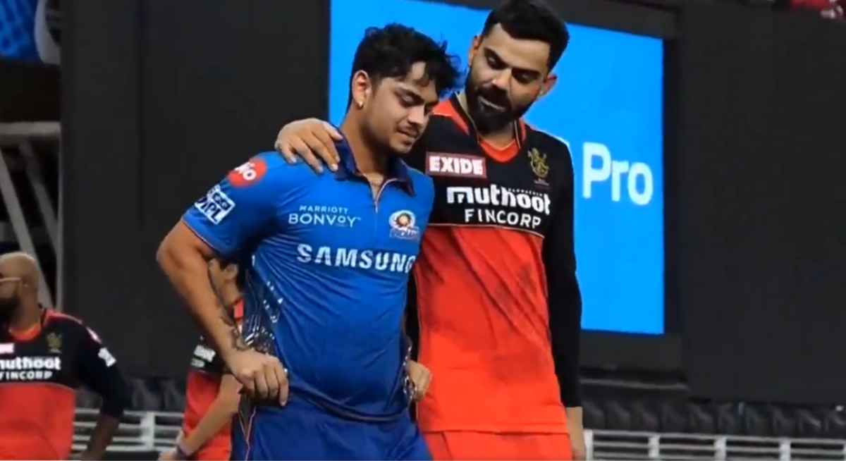 Ishan Kishan and Virat Kohli