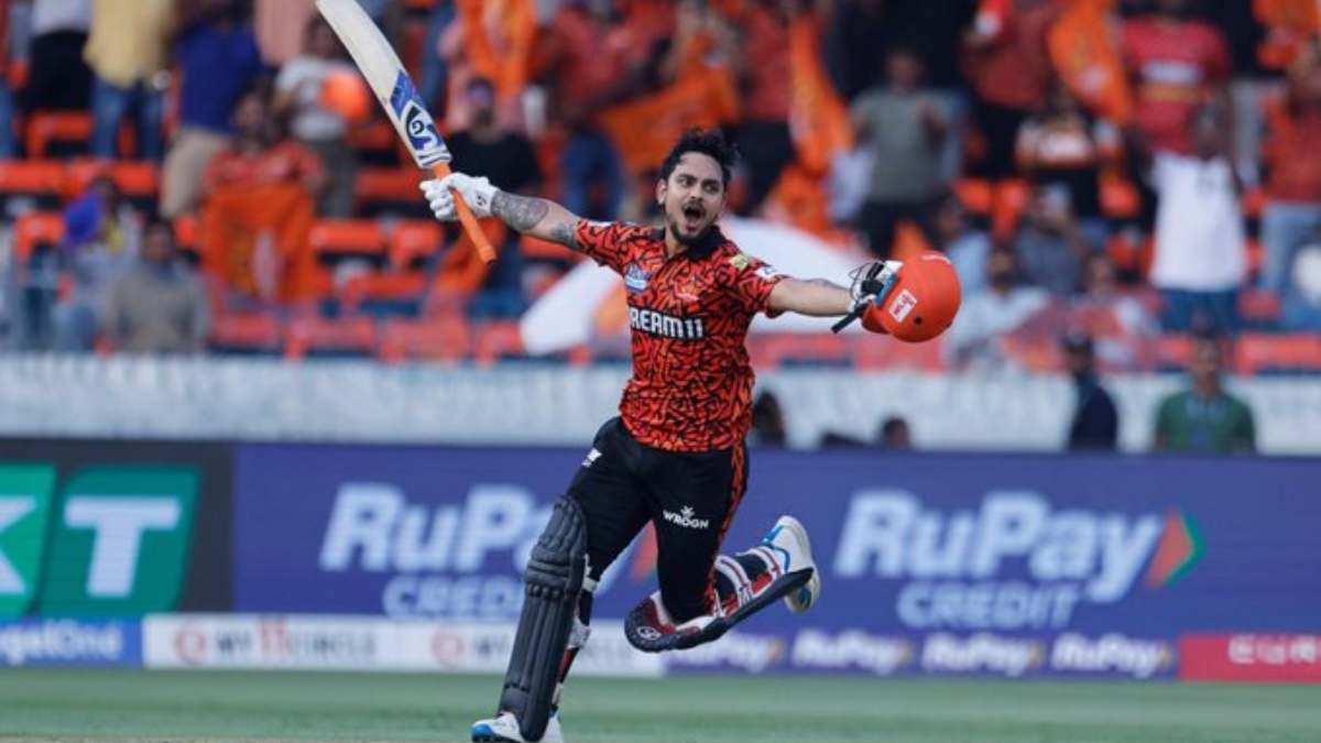 Ishan Kishan smashed a century in 45 balls