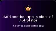 Jiohotstar is removed from Tata Play Binge