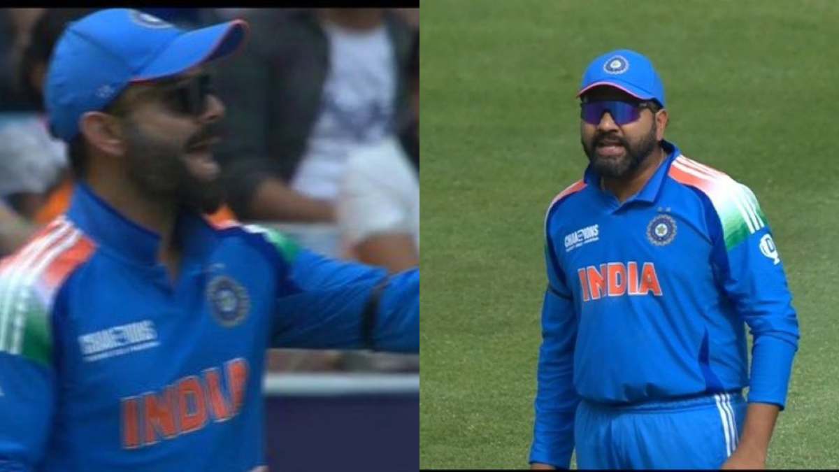 Rohit Sharma and Virat Kohli angry at Kuldeep Yadav