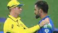 Steve Smith and Virat Kohli involved in tense conversation