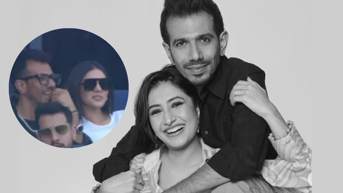 Yuzvendra Chahal and Dhanashree