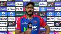 Axar Patel in post-match presentation