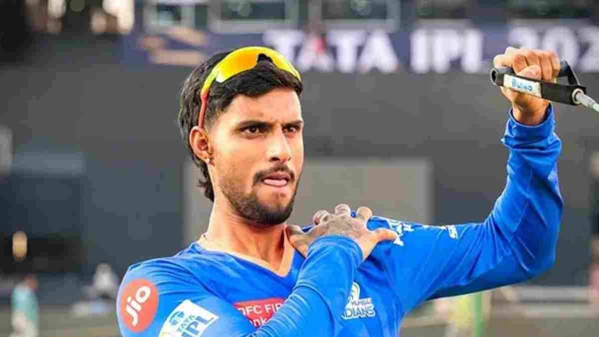 Tilak Varma was retired out against LSG