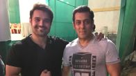 Mimoh Chakraborty with Salman Khan