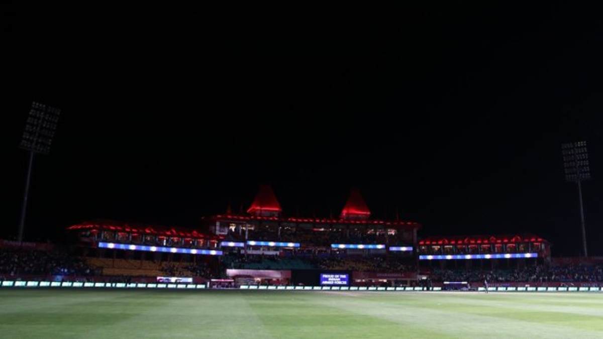 Dharamsala Cricket Ground (Photo Credit - X-Platform)