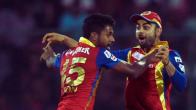 Varun Aaron and Virat Kohli (Photo Credit - X-Platform)