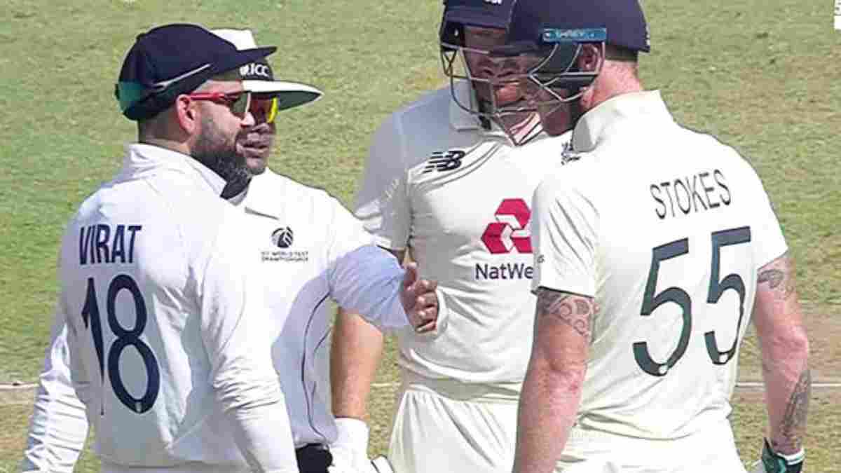 Virat Kohli and Ben Stokes