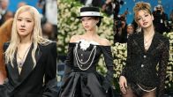 Rose, Jennie and Lisa at Met Gala 2025