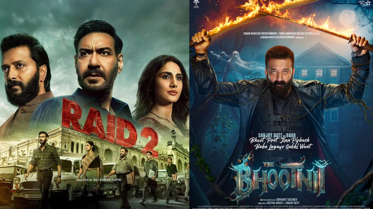 Raid 2 Vs The Bhootni Box Office Collection: Ajay Devgn's Film Rules The Big Screen, Check How Ahead Is It Of The Horror Comedy?