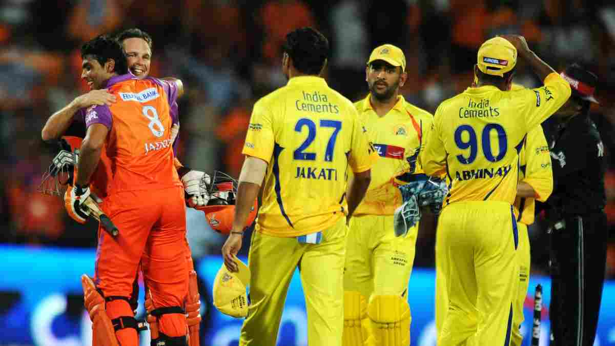 Kochi Tuskers Kerala Vs Chennai Super Kings