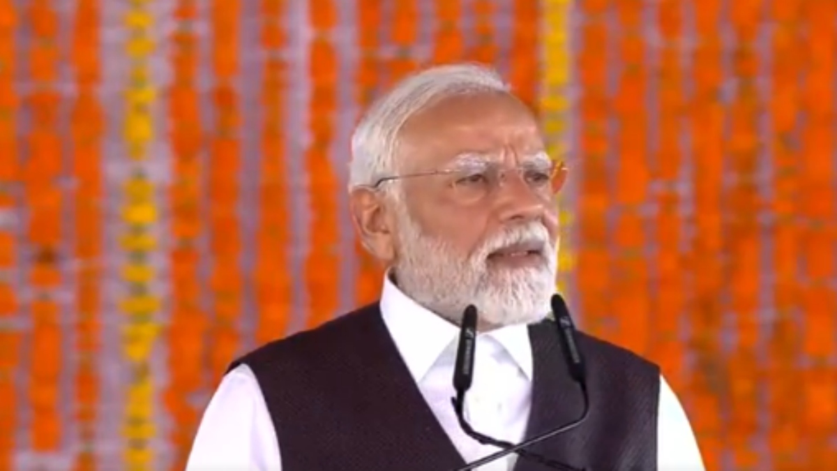PM Modi Dedicates Chenab, Anji Bridges To Nation; Says Youth Of J&K Ready To Defeat Terrorism