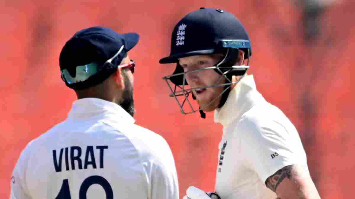 Virat Kohli and Ben Stokes