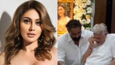 Shefali Jariwala’s Father Breaks Down At Prayer Meet; Parag Tyagi Seen Consoling Him, Emotional Video Surfaces