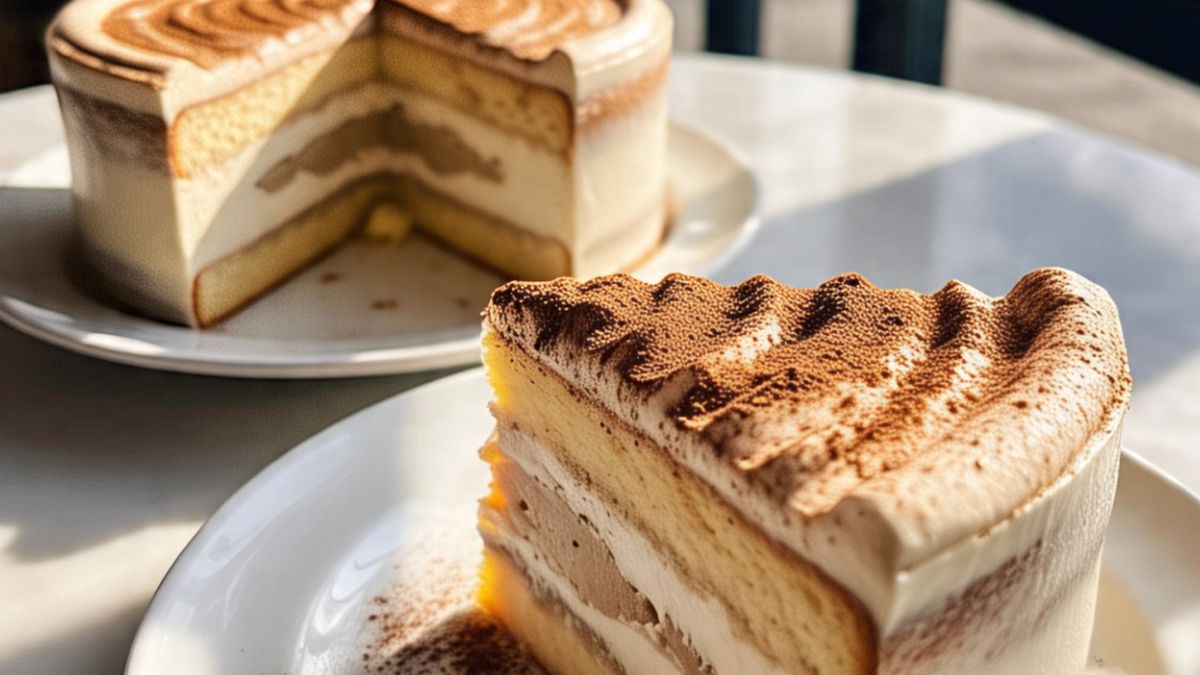 Latte Meets Dessert: Indulge In The Creamy Perfection Of A Latte Cake