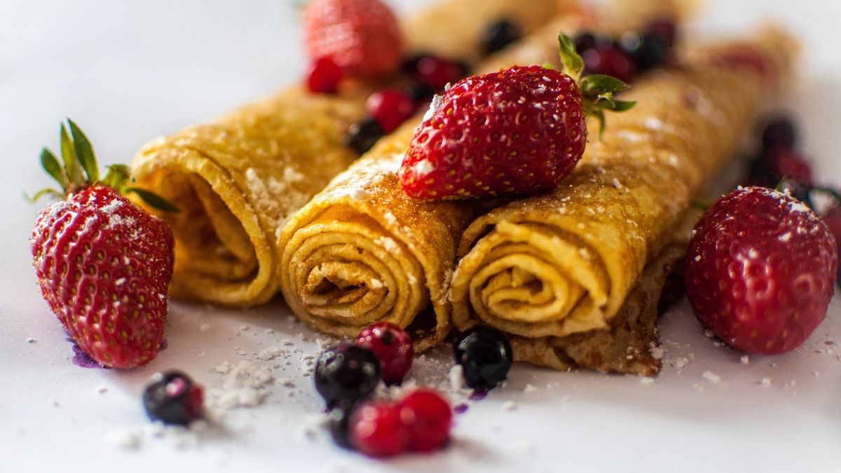 Raspberry Crepes: A French-Inspired Breakfast For Your Special One